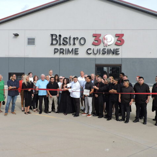 Ribbon cutting at Bistro 303 Prime Cuisine Best Restaurant in Weirton, WV